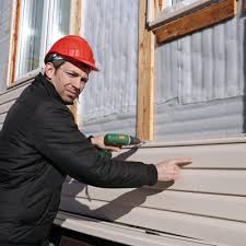 Storm Damage Siding Repair in Hinton, OK